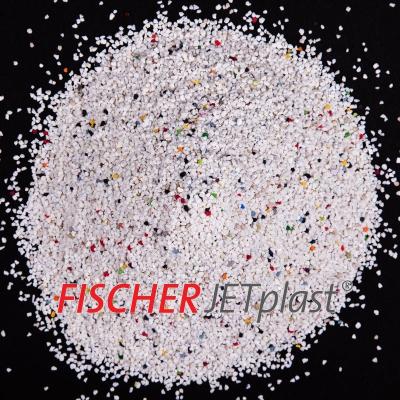 China Plastic Cleaning Media FISCHER JETplast, Blast Type II, Made in Germany, Mil-specification, Approved by: Airbus, Lufthansa, Rolls Royce for sale