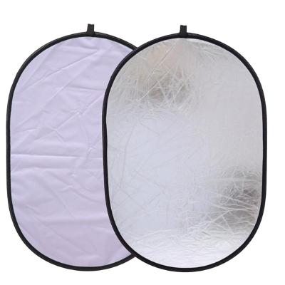 China 100 * 150CM Silver White Two-in-One Reflector Panel Photography Board 100*150cm for sale