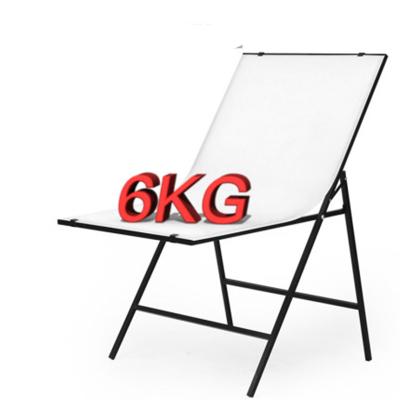 China Built-in 60*100CM PVC+Metal Board Folding Still Life Stage Shooting Table Studio Lightweight Portable Photo Studio for sale