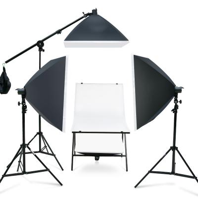 China High Grade Reflective Still Life Photographic Fabric Equipment Single Light Stage 4 Set For Commercial Photography Portrait Studio for sale