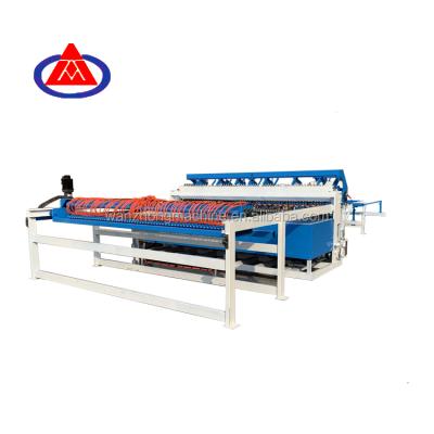 China 2021 Building Material Shops New Line Type Automatically Wire Sending 3d Fence Mesh Welding Machine Factory for sale