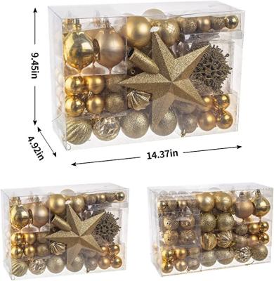 China Shatterproof High Quality Factory Sale Clear Bauble Ornament Gift Transparent Open Plastic Ball Christmas Tress Decorations Ball for sale