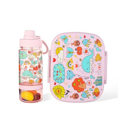 China Microwavable Good Price Of Good Quality Bento Box Bento Box Set Lunch Box Leakproof Kids for sale