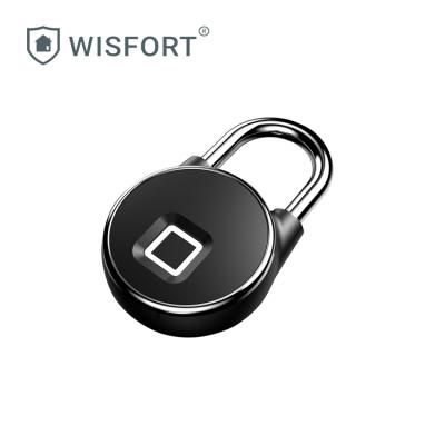 China 2019 Fashionable Waterproof Fingerprint Security Padlock Smart Padlock Keyless Padlock for sale