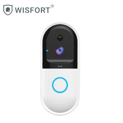 China Two way intercom P2P ultra low power wifi doorbell smart home wireless doorbell IP video doorbell for sale