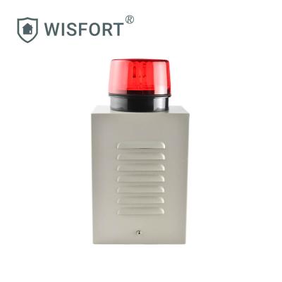 China Electronic security protection strobe siren with iron box for outdoor work with alarm system for sale