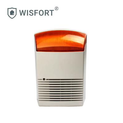 China Metal Siren Police Light Outdoor Waterproof Wired Flashing Siren for sale