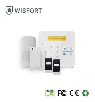 China Smart Intrusion Alarm System Home Automation Free WIFI GSM Monitoring for sale