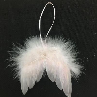 China Festival Festival DIY 4*4 Thumb Opens Pink Mini Angel Feather Wings For Party Gift Decoration for sale