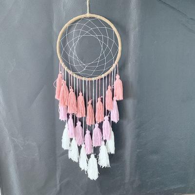 China Factory Eco-Friendly Handmade Indian Feather Romantic Dream Catcher For Sale Home Decoration Car Indoor Outdoor for sale