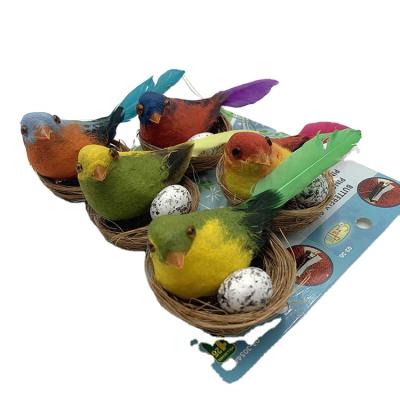 China Various Feather Feather Styles Decorative Craft Birds Foam Feathers Artificial Bird for sale