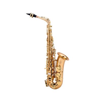 China High End EB Saxophone Gold Head Alto With Waterproof Soft Bag for sale