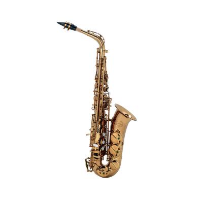 China Alto Saxophone Professional Cognac Finish Alto Saxophone for sale