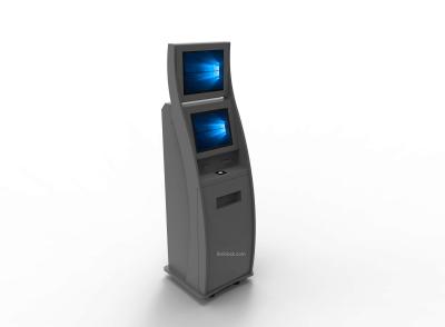 China Custom Cash Payment Kiosk , Self Service Payment Kiosk Contactless IC Card Reader Te koop