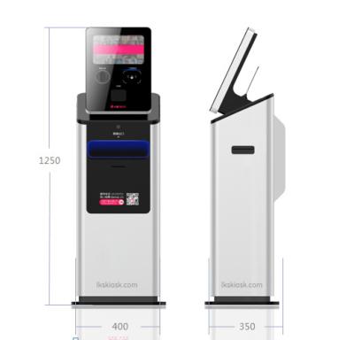 China 9.7 inch Self-Serve Kiosk/Mini Payment kiosk with/without Cash Dispensser,Ticket vending Kiosk to sell ticket fast zu verkaufen