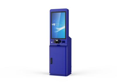 Cina Outdoor Self Service Payment Kiosk With Cash Payment And Card Dispenser POS Payment in vendita