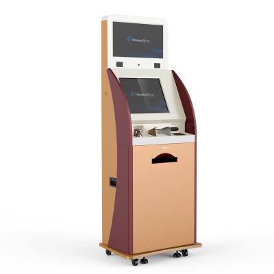 중국 Free Standing Touch Screen Hospital Self Lab Printing Payment Kiosk 19 Inch 판매용