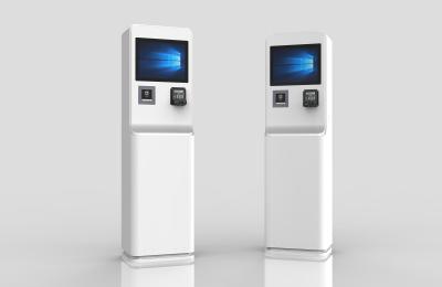 Κίνα Floor Stand Restaurant Hotel Self Ordering Kiosk With Touch Screen Receipt Printer προς πώληση