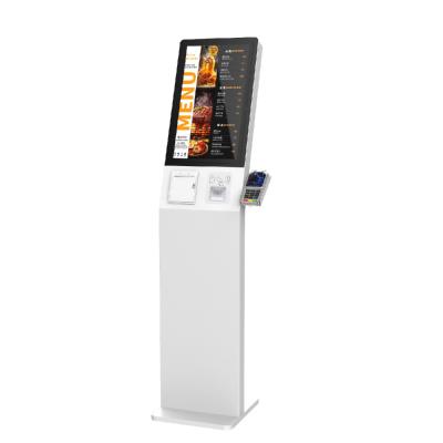 China Fast Food Self Service Kiosk For Restaurants Food Trucks With Pos Terminal Te koop