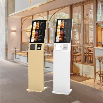 Китай Self Ordering Kiosk For Restaurants Operations With Thermal Printer продается