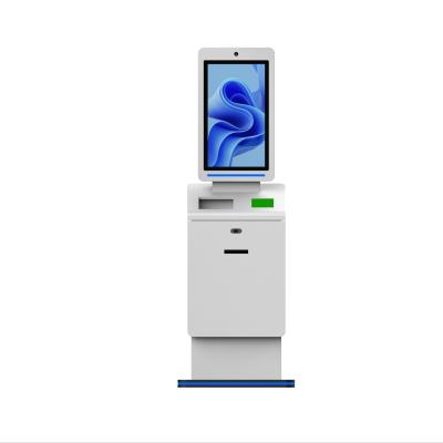 中国 Convenient Self Checkout Kiosk Check In Kiosk With Card Reader And Payment Module 販売のため