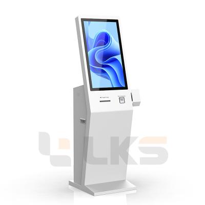 China 32 Inch Self Service Terminal Visitor Management Registration Machine Kiosk Inquiry Event Check In Ticket Kiosk zu verkaufen