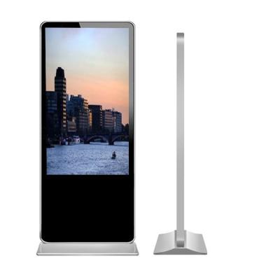 China 49 Inch Free Standing Lcd Advertising Player Network Vertical Digital Signage Display With Software Te koop