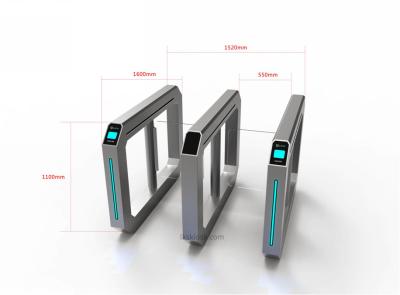 Κίνα LED Indicator Speed Gates Security Access Control Entrance With NFC Card Reader προς πώληση