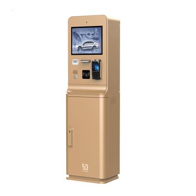 중국 Car Parking Payment Station In-Lane Entry Parking Kiosk With 15inch Touch Screen And Intercom 판매용