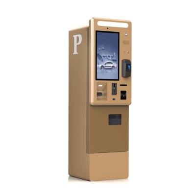 China Parking Payment Station With 21.5 Inch High Brightness Touch Screen And Cash Coin Acceptor And Change Kiosk à venda