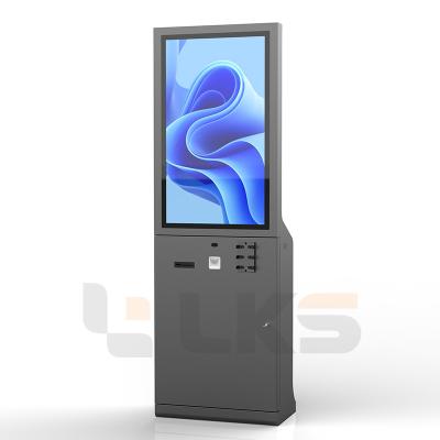 China Theme Parks Cinema Ticket Vending Machine Railway Airport Property Management Pay Fee Reception Lobby Visitor Register Kiosk for sale