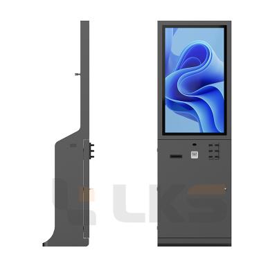 Cina Amusement Park Ticket Vending Kiosk Machine with 43 Inch Touch Screen and QR Scanner in vendita