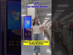 LIEN Ticket Vending Machine Self Payment Kiosk for Cinema Airport Passenger Terminal