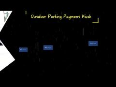 Outdoor Parking Payment Kiosk