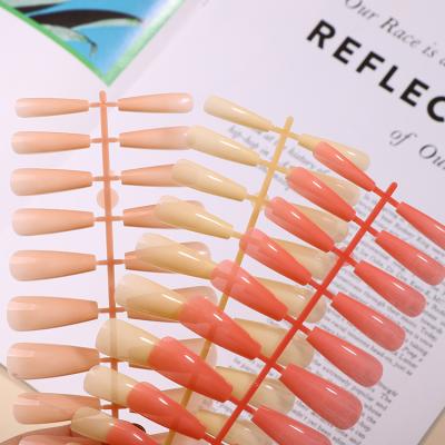 China Round/square/point long sell trapezoidal acrylic wholesale nails are suitable for home DIY and nail improvement occasions for sale