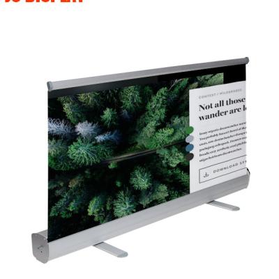 China Outdoor Trade Show Display Device High Quality Retractable Roll Up Banner Stand for sale