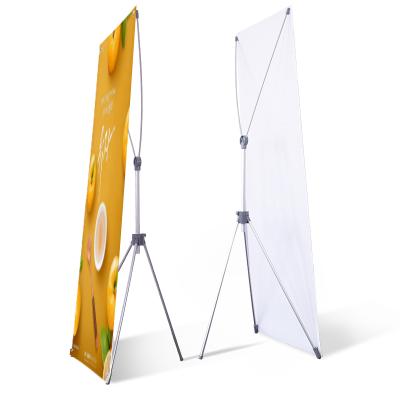 China Chinese Factory Directly Indoor Adjustable X Banner Stand Wholesale Outdoor Advertising Display Suitable For Hot Sale 80*180cm Size 60*160cm X Outdoor Banner Stand for sale