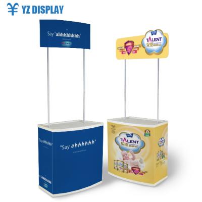 China Supermarkt Fold Outdoor Goods Promotion Table Plastic ABS In Stock for sale