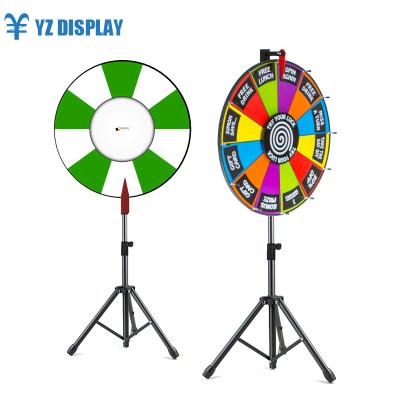 China Professional Wheel EASTOMMY Prize Wheel 14 Slots With Color Dry Erase Trading 32Inch for sale