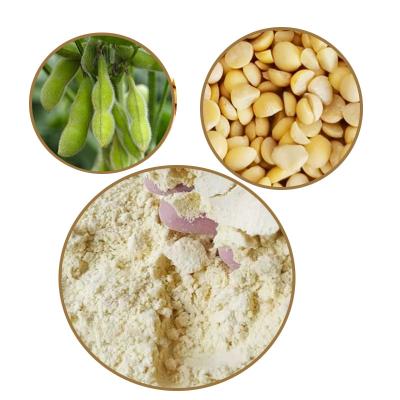 China Dry peeled soybean sprinkle bean flour raw raw materials to make protein powder soy milk for sale