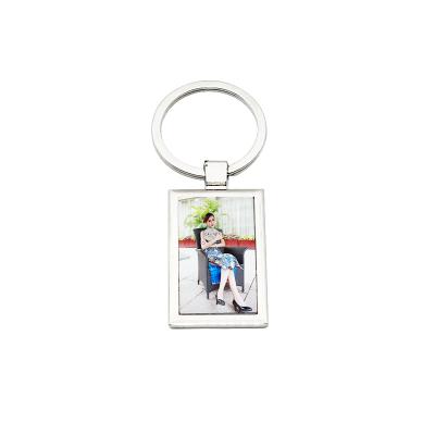 China Promotional gift sublimation mute key metal chain souvenir and heat transfer sublimation metal key chain for sale