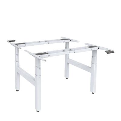 China Sit Stand Workstation Office Furniture (Height) Dual Motor Electric Height Adjustable PC Desks VM-HED104 for sale