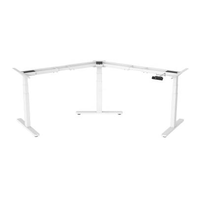 China Desk Lifting Frame (Height) Height Adjustable Electric Adjustable Large Desk With 3 Column Segment VM-HED103-120 for sale