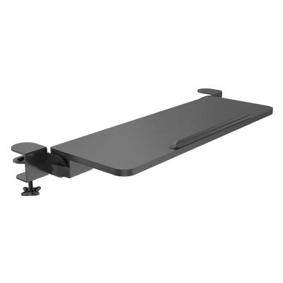 China Convertible V-mounts thickened desktop with adjustable smooth corners under desk keyboard tray for sale