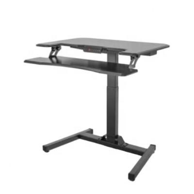 China Adjustable (Height) V-mount Electric Adjustable Sit To Stand Ergonomic Computer Riser Desks Workstation VM-FDE103 for sale