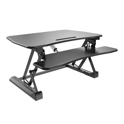 China V-frame Foldable Height Adjustable Mobile Workstation Sit To Stand Electric Desk With USB Port VM-LD07E for sale