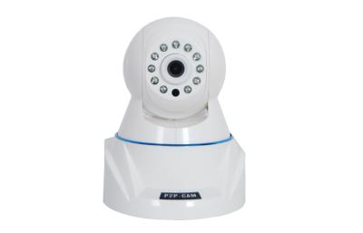 China White WPS DC 5V High Definition P2P IP Cameras Embedded Dual Stream for sale