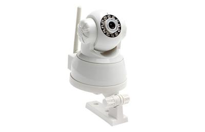 China 1 Megapixels Wifi Indoor IP Camera Dual Stream Glass Lens Contrast for sale