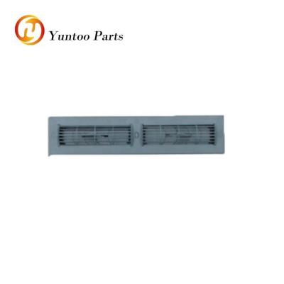 China Auto Air Conditioner Bus Body Parts Air Vent Value Double Wind Outlet For Oversea Market for sale