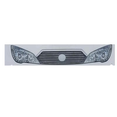 China Aluminum bus body parts front grille for yutong bus body parts for sale